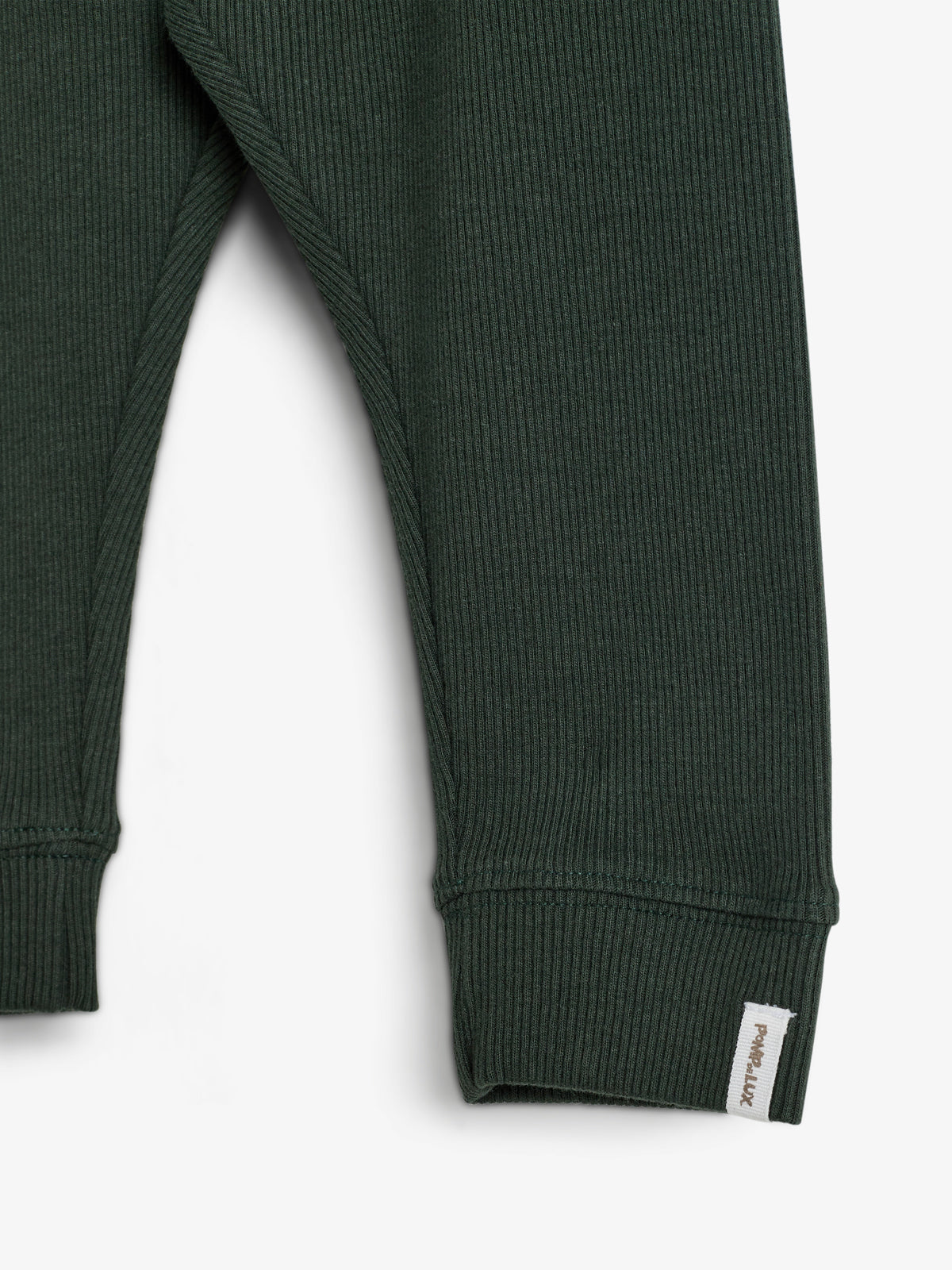 Basic Rib-bukser - Kids - Dark Green