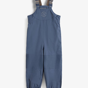 Bib Regnbukser med seler - Kids - Vintage Blue