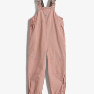 Bib Regnbukser med seler - Kids - Dusty Rose
