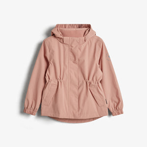 Regnjakke med snøre - Kids - Dusty Rose