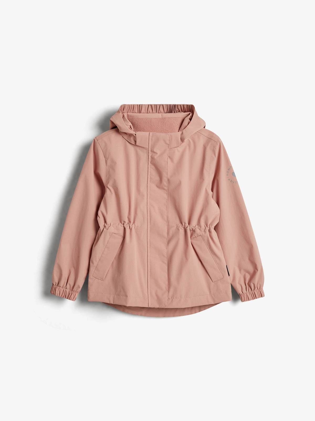 Regnjakke med snøre - Kids - Dusty Rose