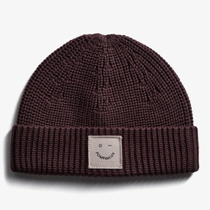 Ribbet strikhue - Kids - Dark Purple