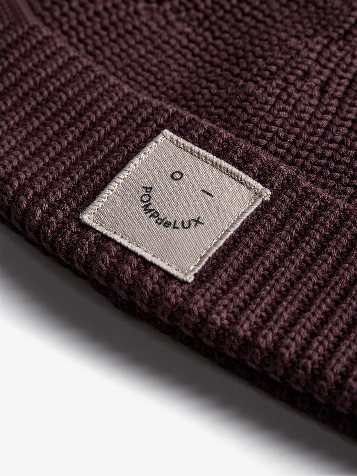 Ribbet strikhue - Kids - Dark Purple