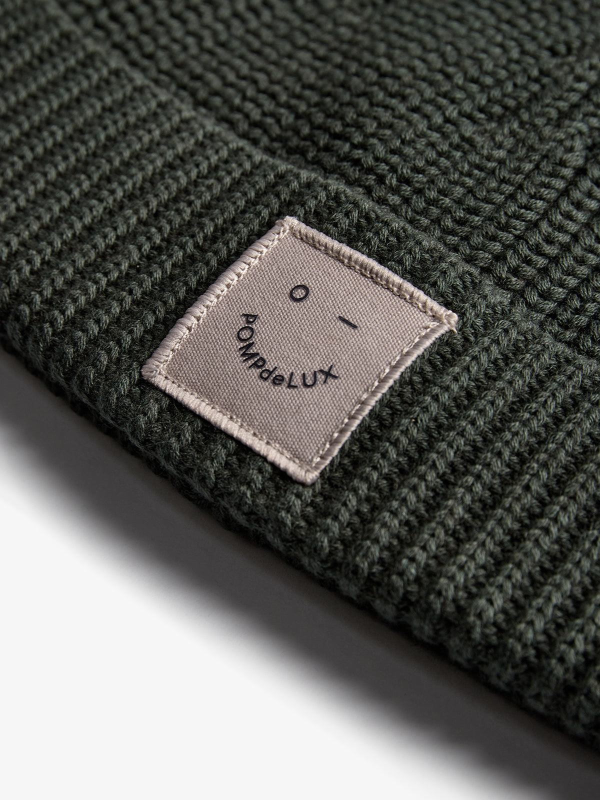 Ribbet strikhue - Kids - Dark Green