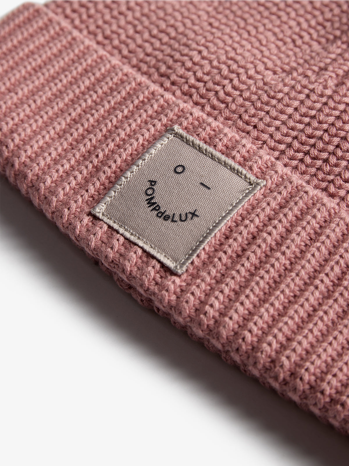 Ribbet strikhue - Kids - Dusty Rose