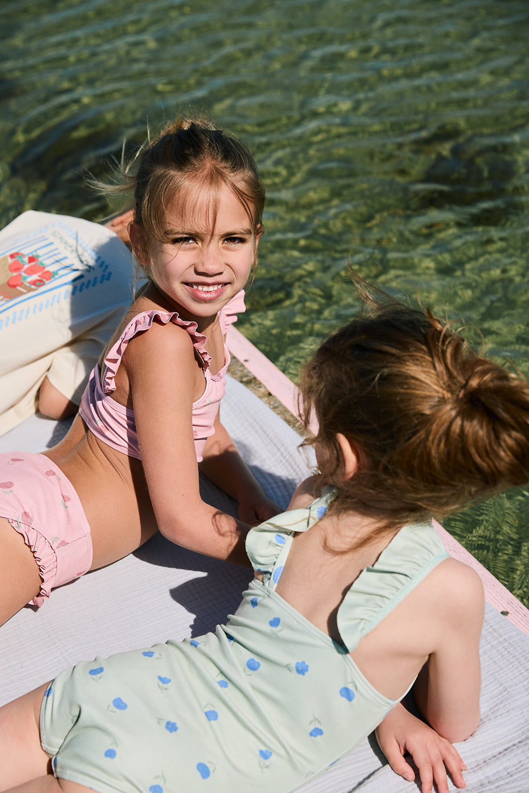 Badedragt - Kids - Green | 101405 Mathilda