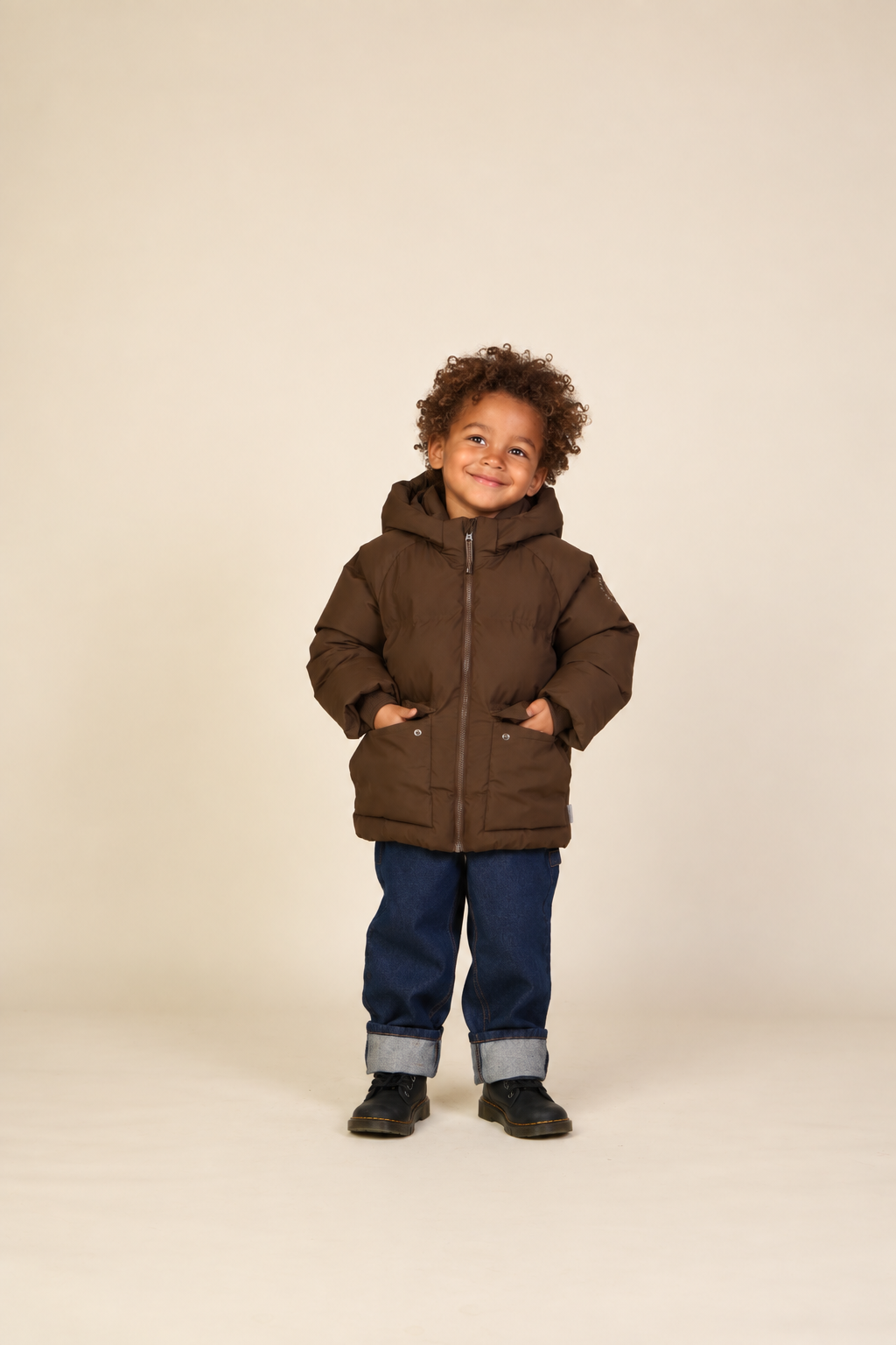 Adventure® Vinterjakke Kids - Dark Brown | 101417 Blake