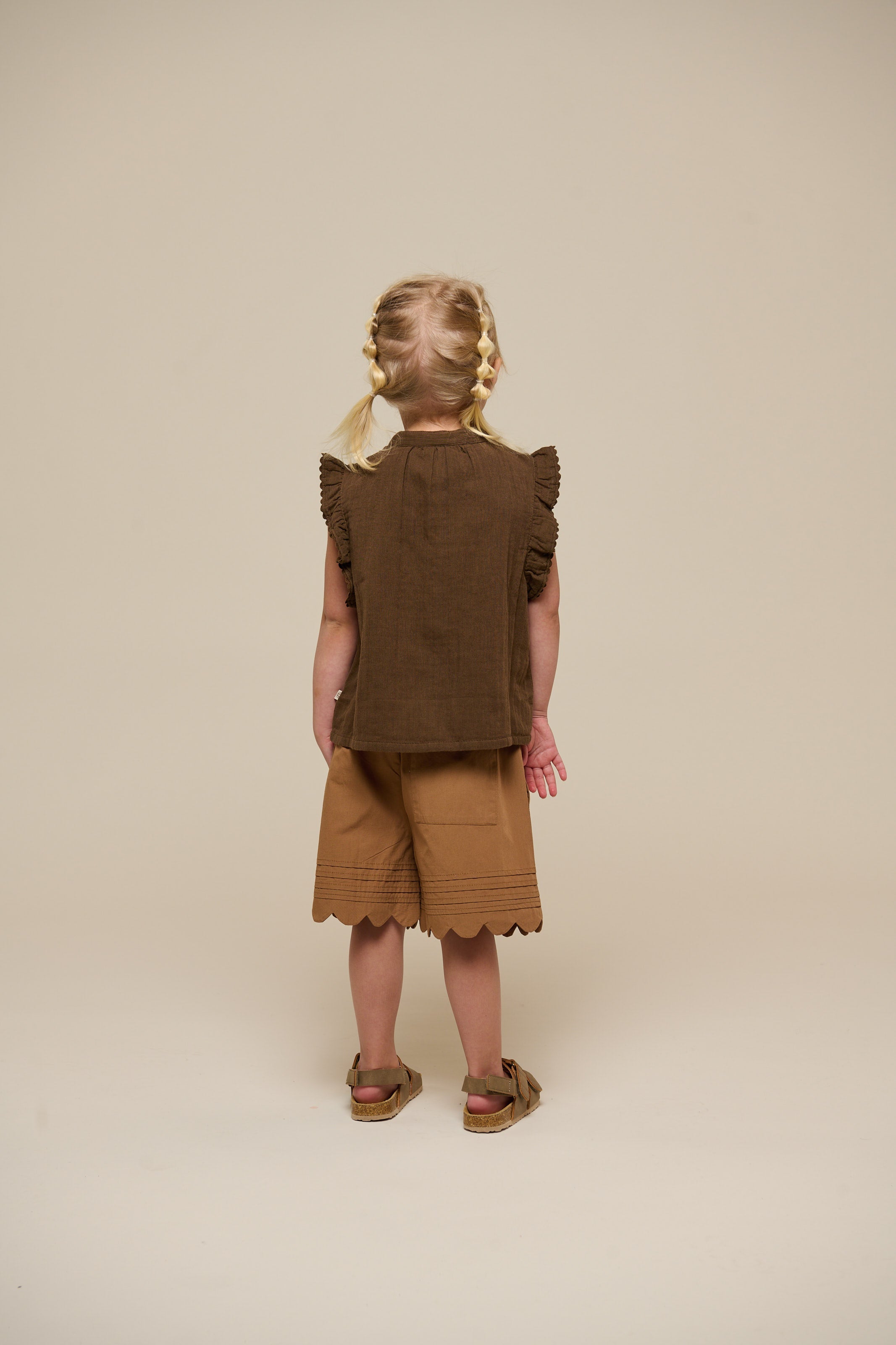 Poplinshorts med muslingekant - Kids - Coconut | 101044 Joy