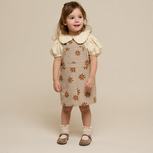Jerseybluse med krave - Kids - Offwhite | 101277 Nini