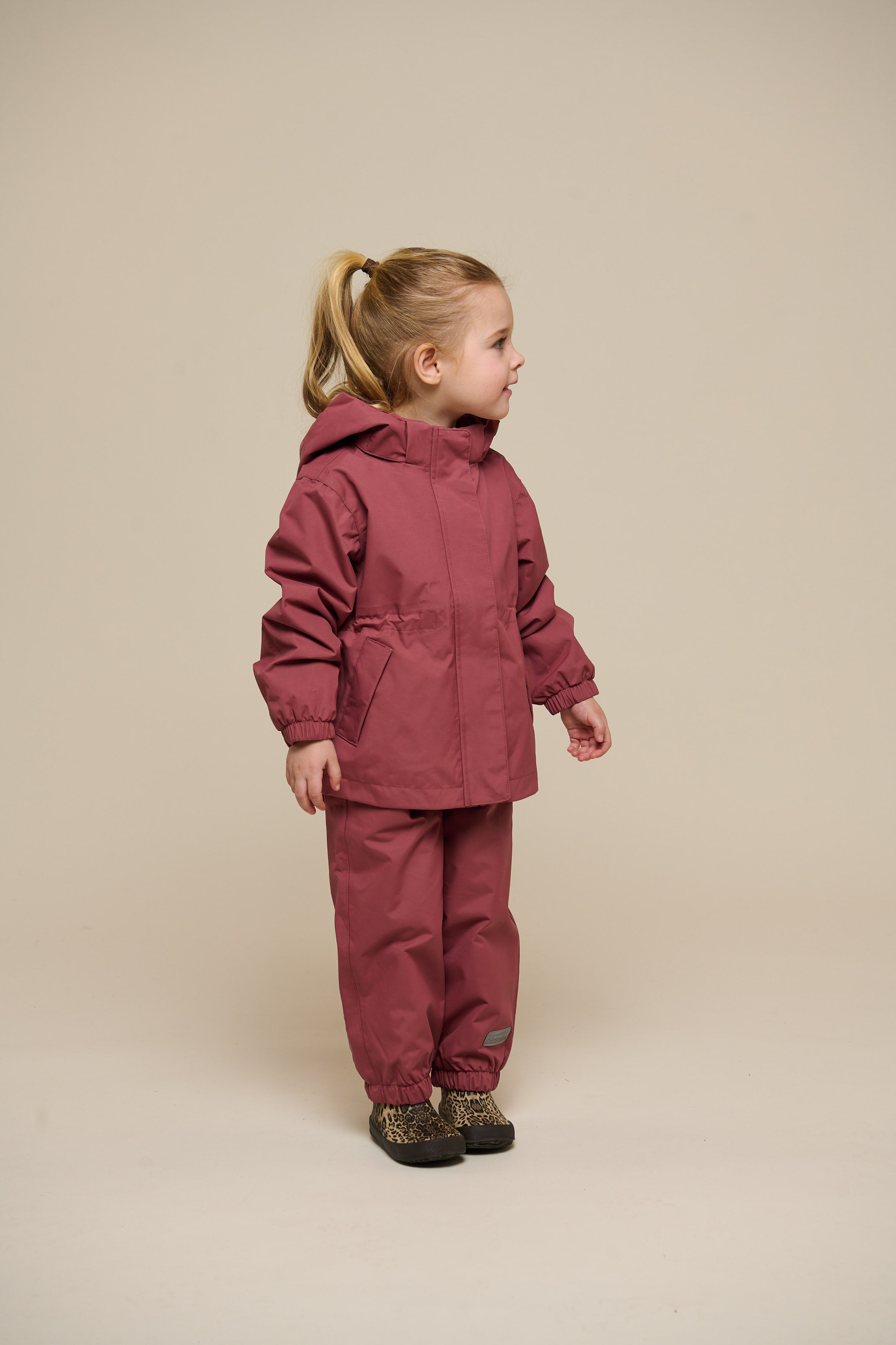Skaljakke med snøre - Kids - Vintage Red | 100495 Lucy