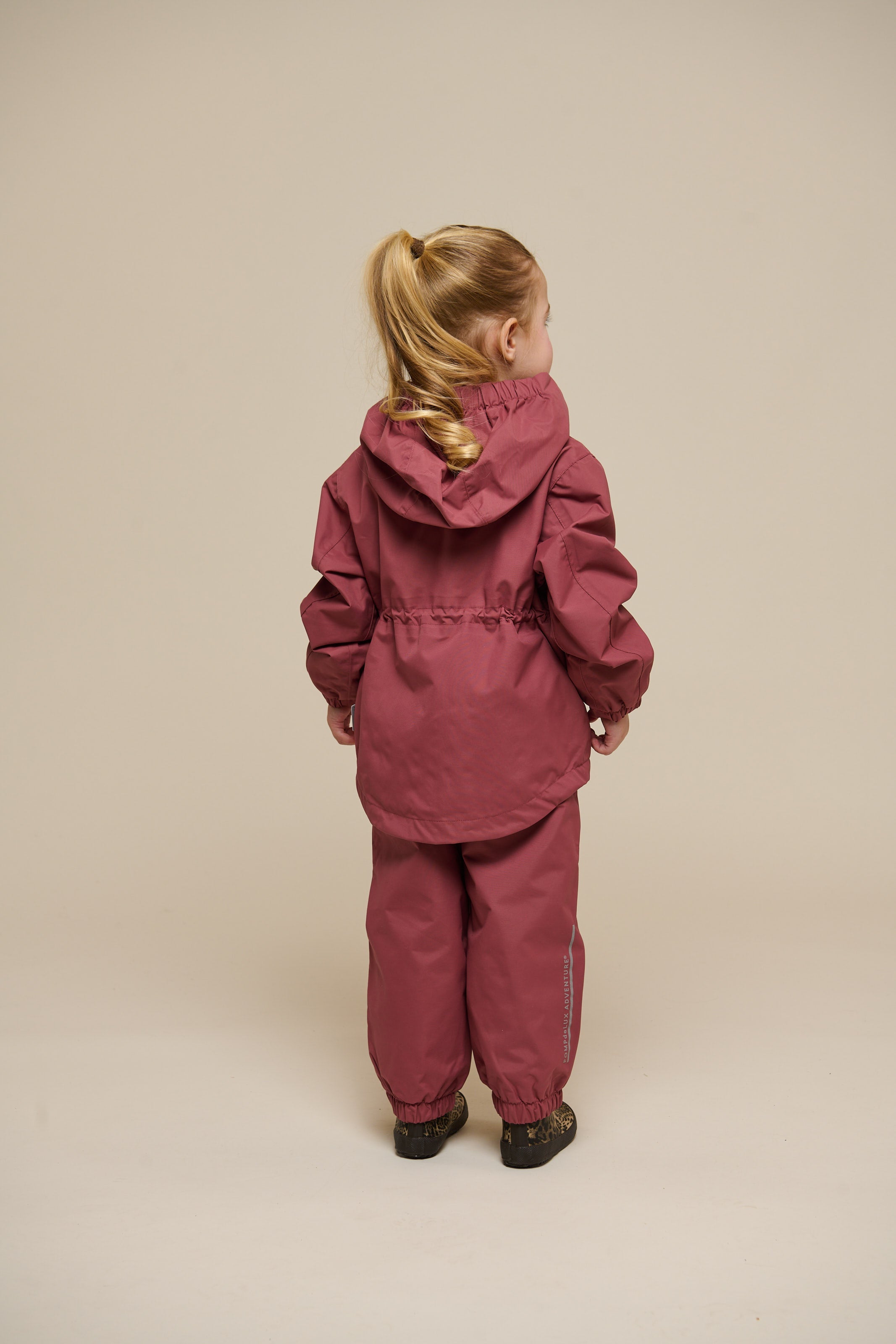 Skaljakke med snøre - Kids - Vintage Red | 100495 Lucy