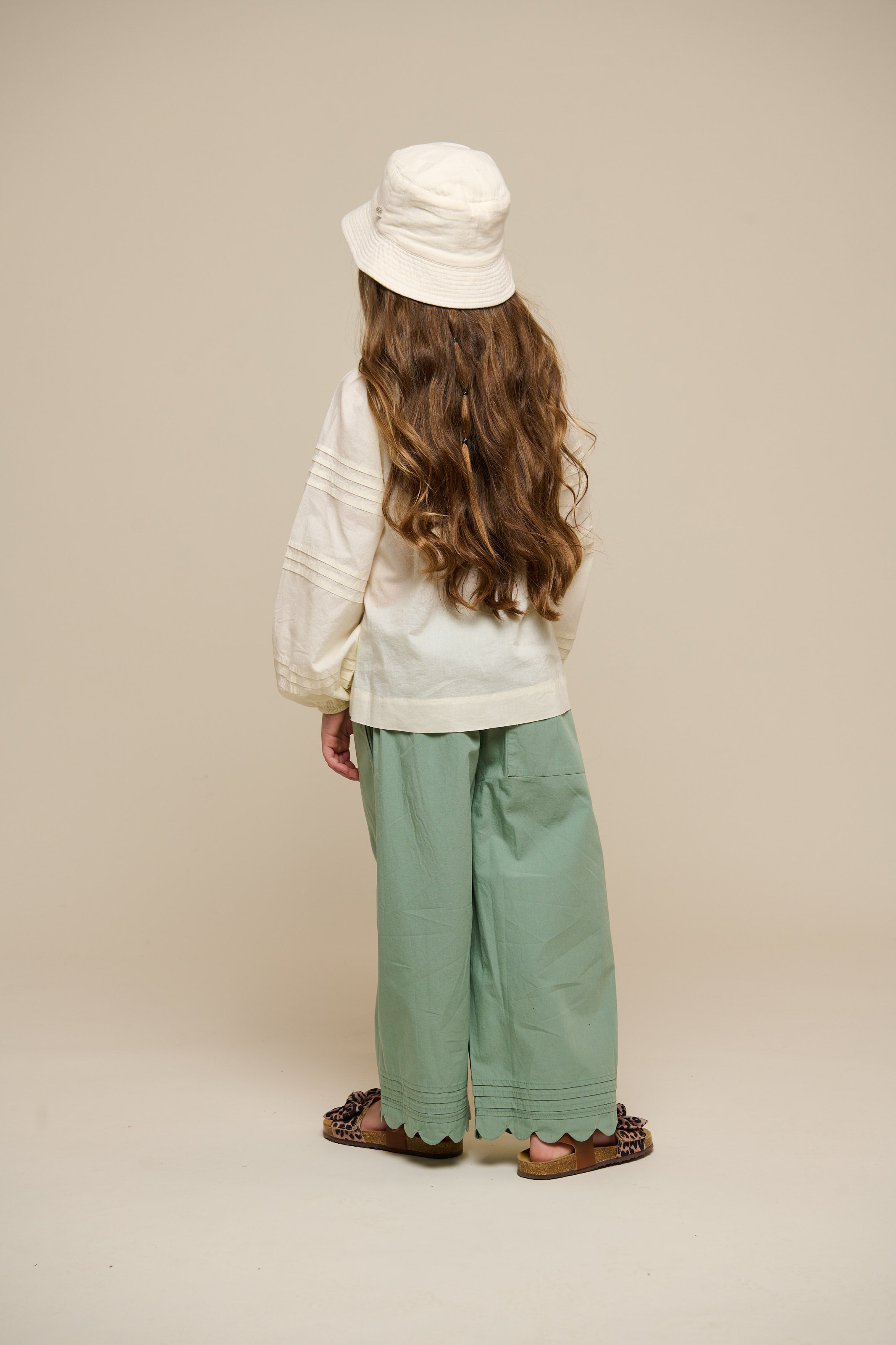 Langærmet bluse - Tween - Offwhite | 100989 Willa