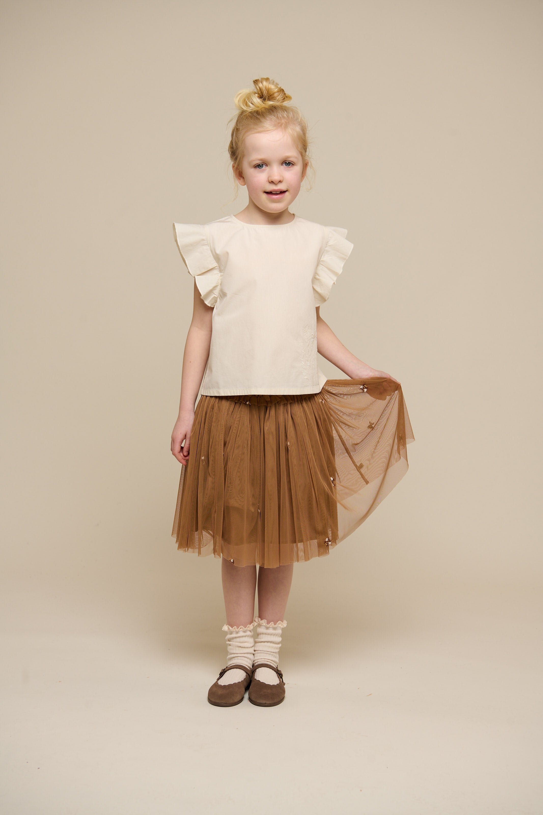 Honeybee Tylskørt - Tween - Coconut | 100969 Daisy