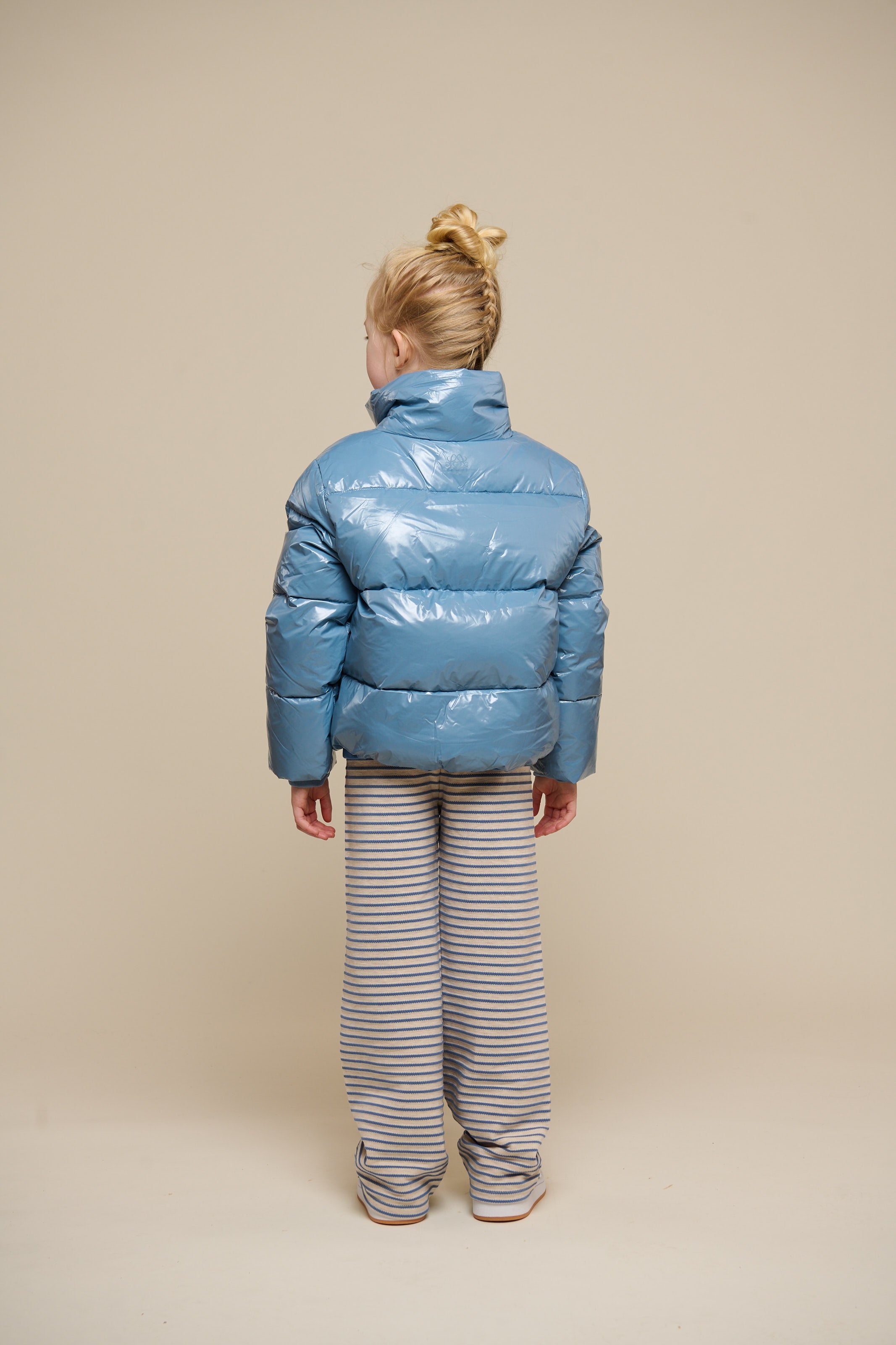 Shiny Pufferjakke - Tween - Blue | 100533 Violet