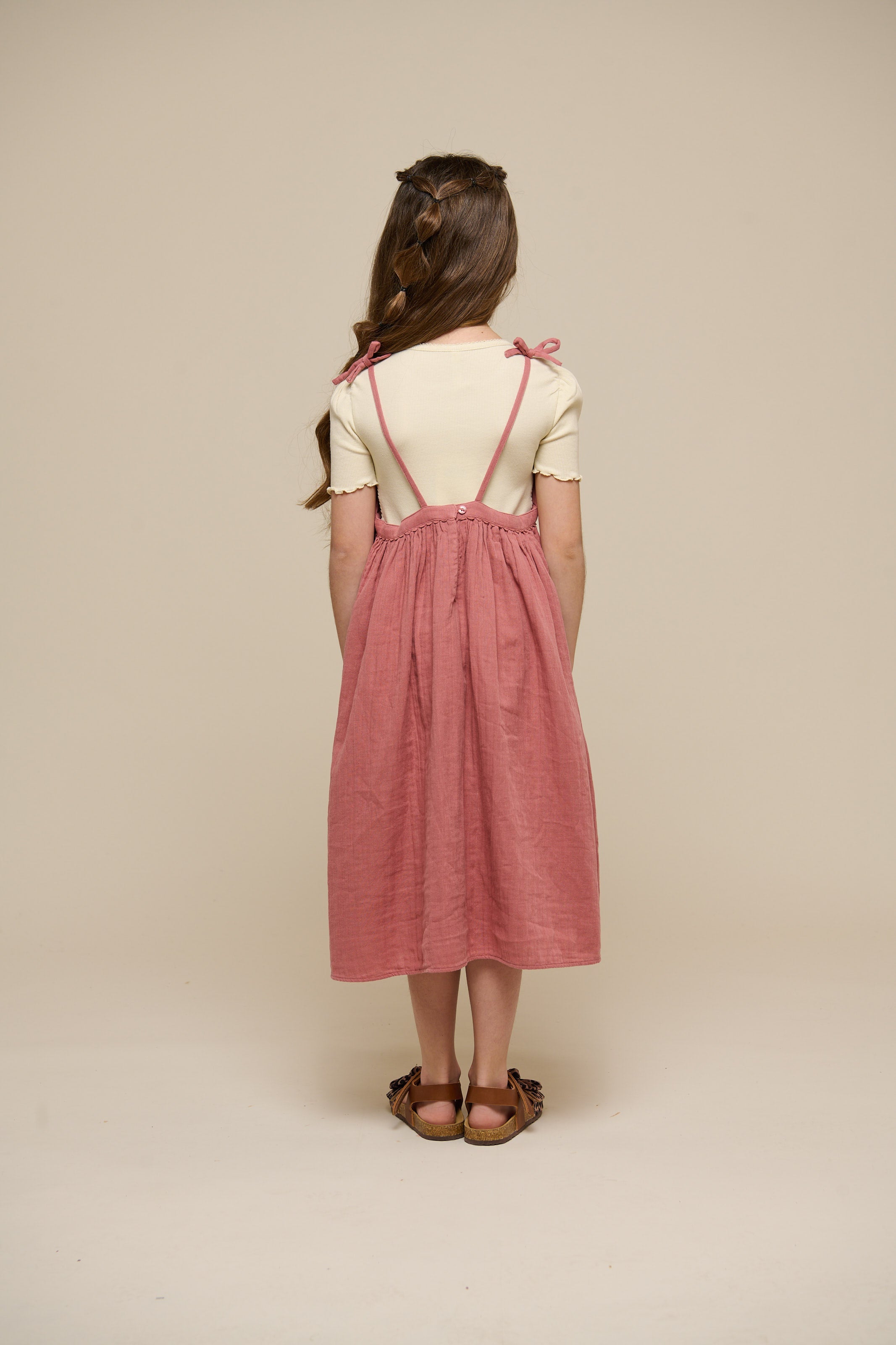 T-shirt i modalrib - Tween - Offwhite | 101305 Lottie