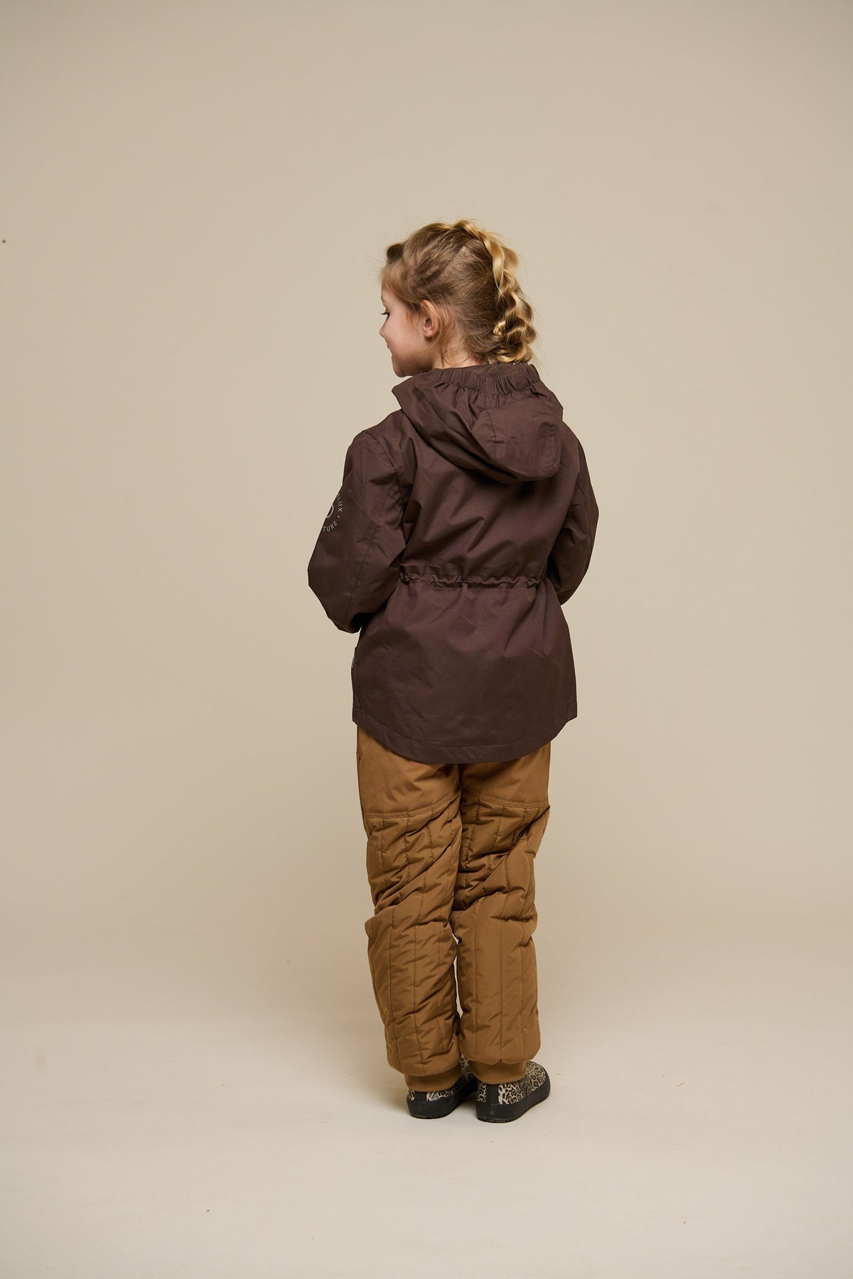 Skaljakke med snøre - Tween - Chocolate | 100498 Lucy
