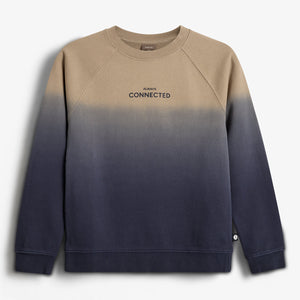 Dip-dye sweatshirt - Tweens - Blue