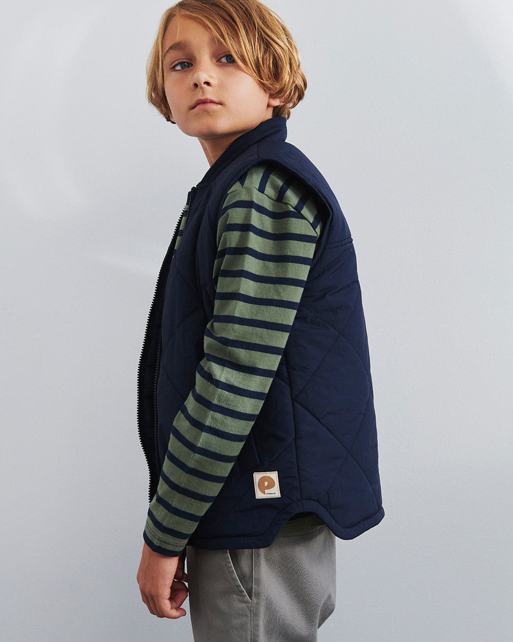 Vatteret vest - Tweens - Navy