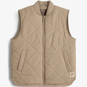Vatteret vest - Tweens - Dark beige
