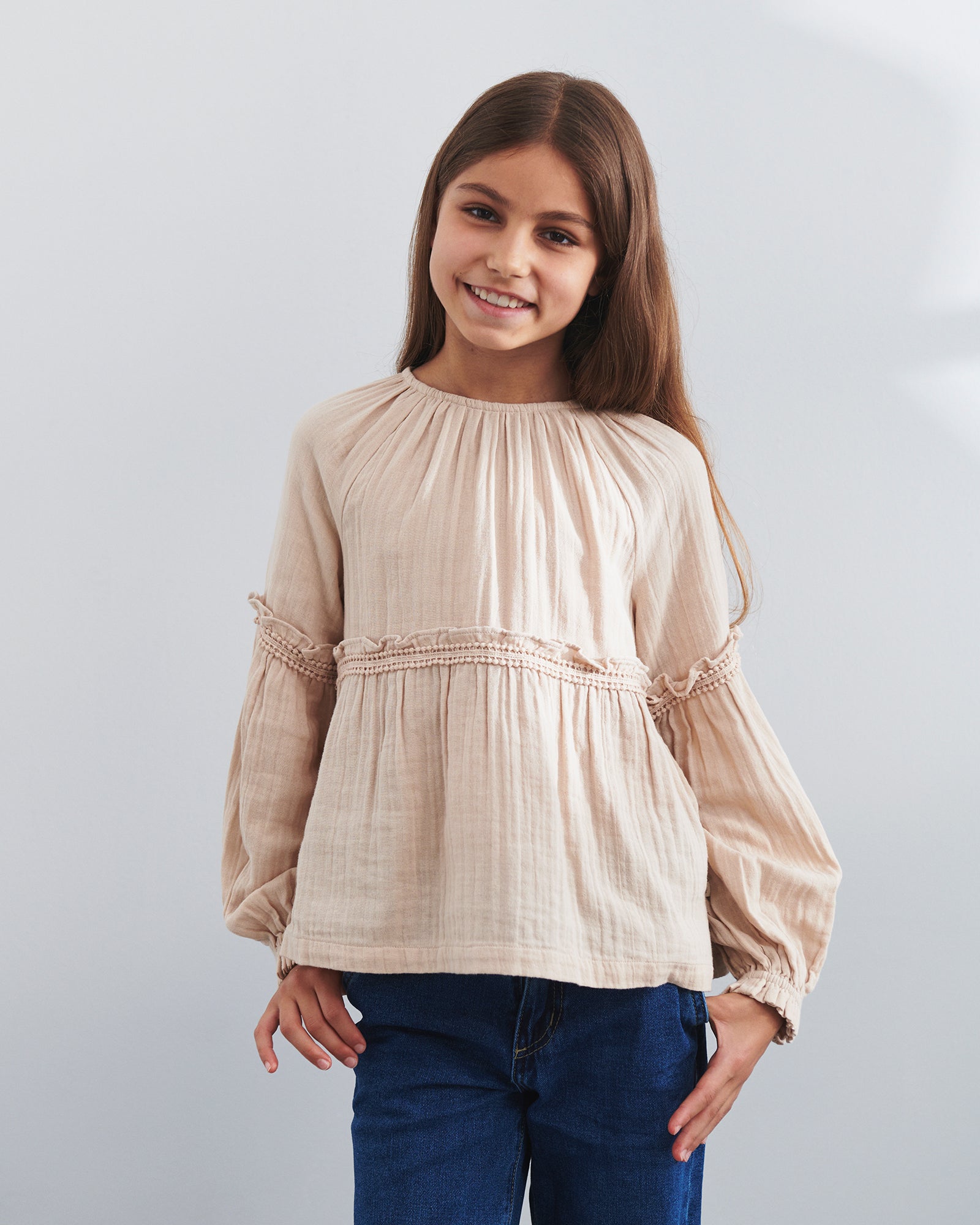 Boho bluse - Tweens - Moonlight