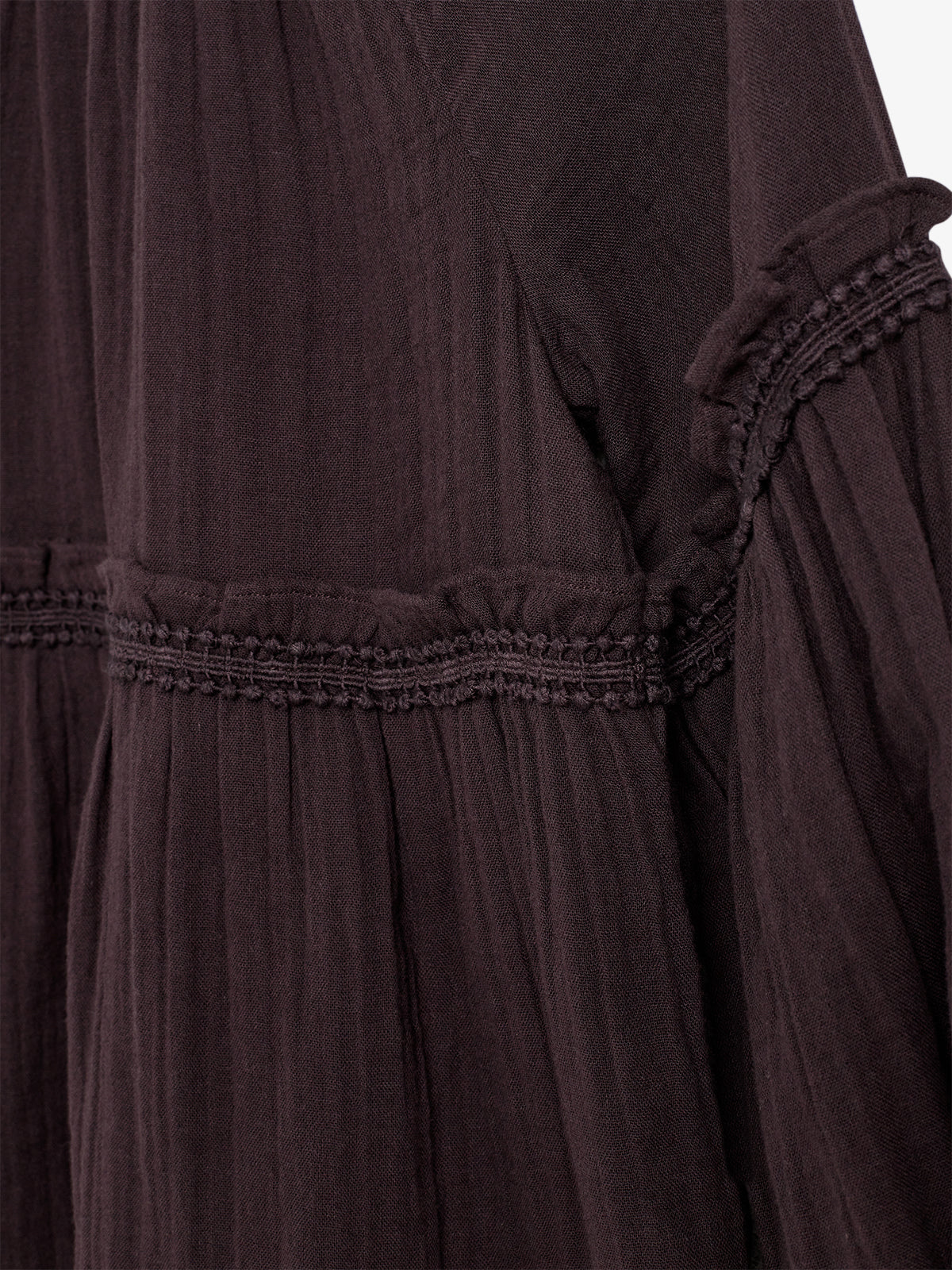 Boho bluse - Tweens - Dark Purple