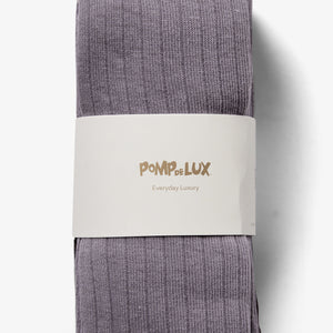 Strømpebukser 2-pak - Tweens - Dusty Purple/Dark Purple