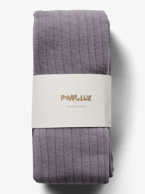 Strømpebukser 2-pak - Tweens - Dusty Purple/Dark Purple