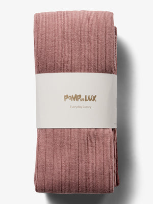 Strømpebukser 2-pak - Tweens - Dusty Rose /Dark Rose