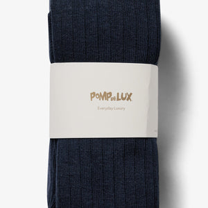 Strømpebukser 2-pak - Tweens - Navy/Vintage Blue