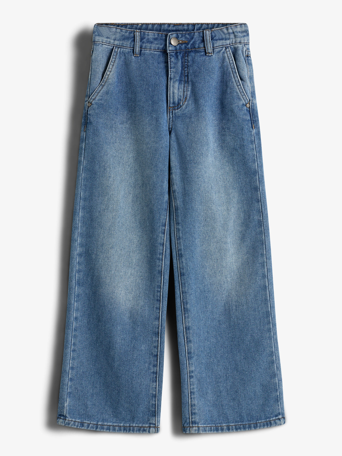 Jeans med brede ben - Tweens - Blue Denim