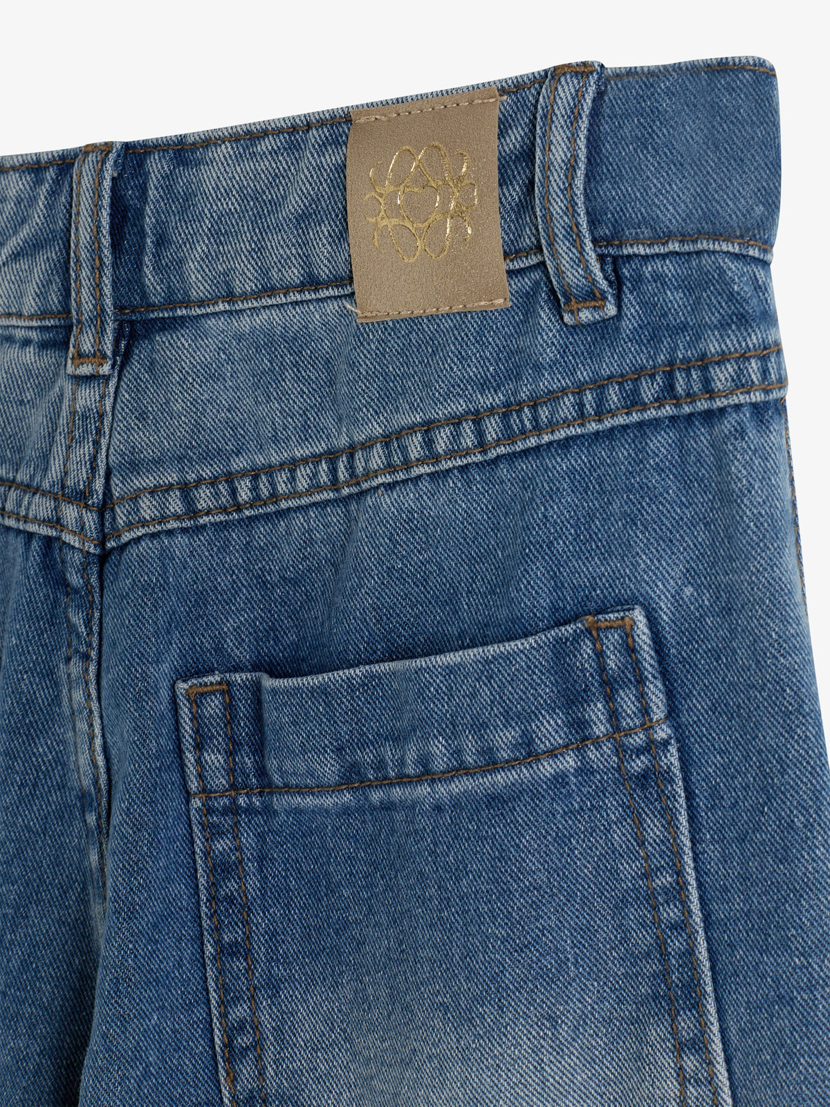 Jeans med brede ben - Tweens - Blue Denim