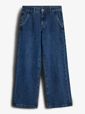 Jeans med brede ben - Tweens - Dark Blue Denim