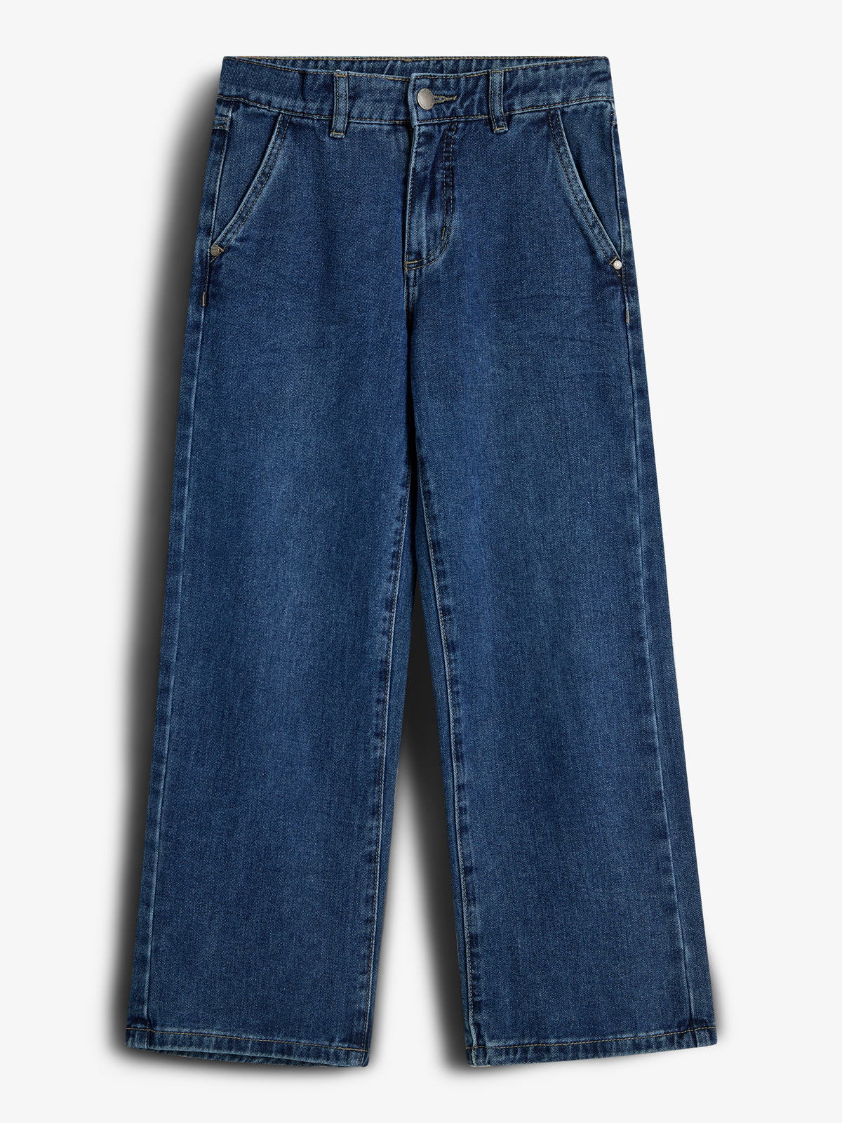 Jeans med brede ben - Tweens - Dark Blue Denim
