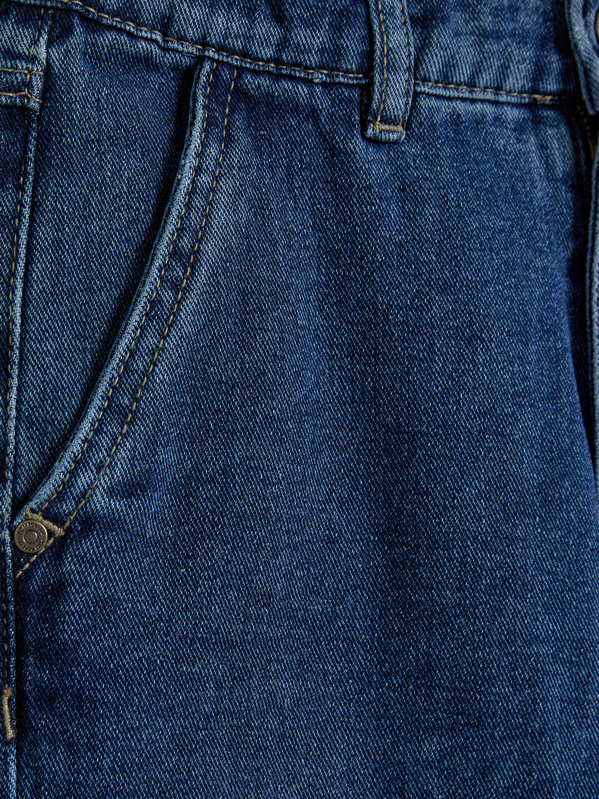 Jeans med brede ben - Tweens - Dark Blue Denim