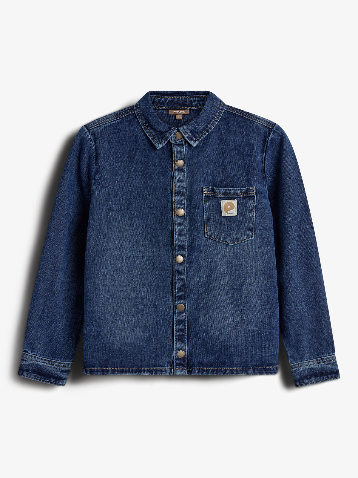 Denim-overshirt - Tweens - Dark Blue Denim