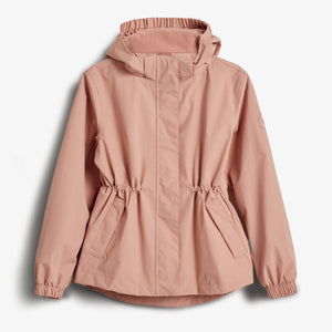 Regnjakke med snøre - Tweens - Dusty Rose