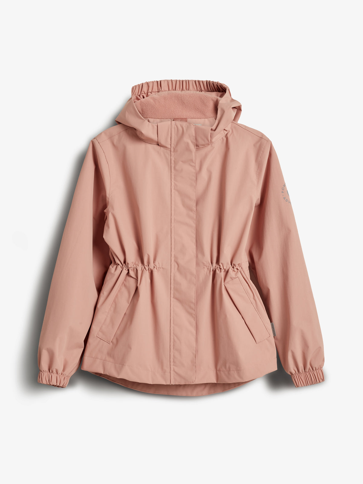 Regnjakke med snøre - Tweens - Dusty Rose