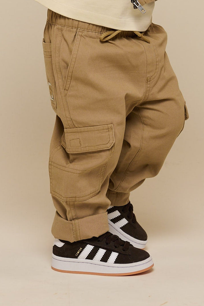 Canvasbukser - Kids - Khaki | 101132 Isack