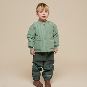 Thermo Tech jakke - Kids - Dusty Green | 101112 Athur