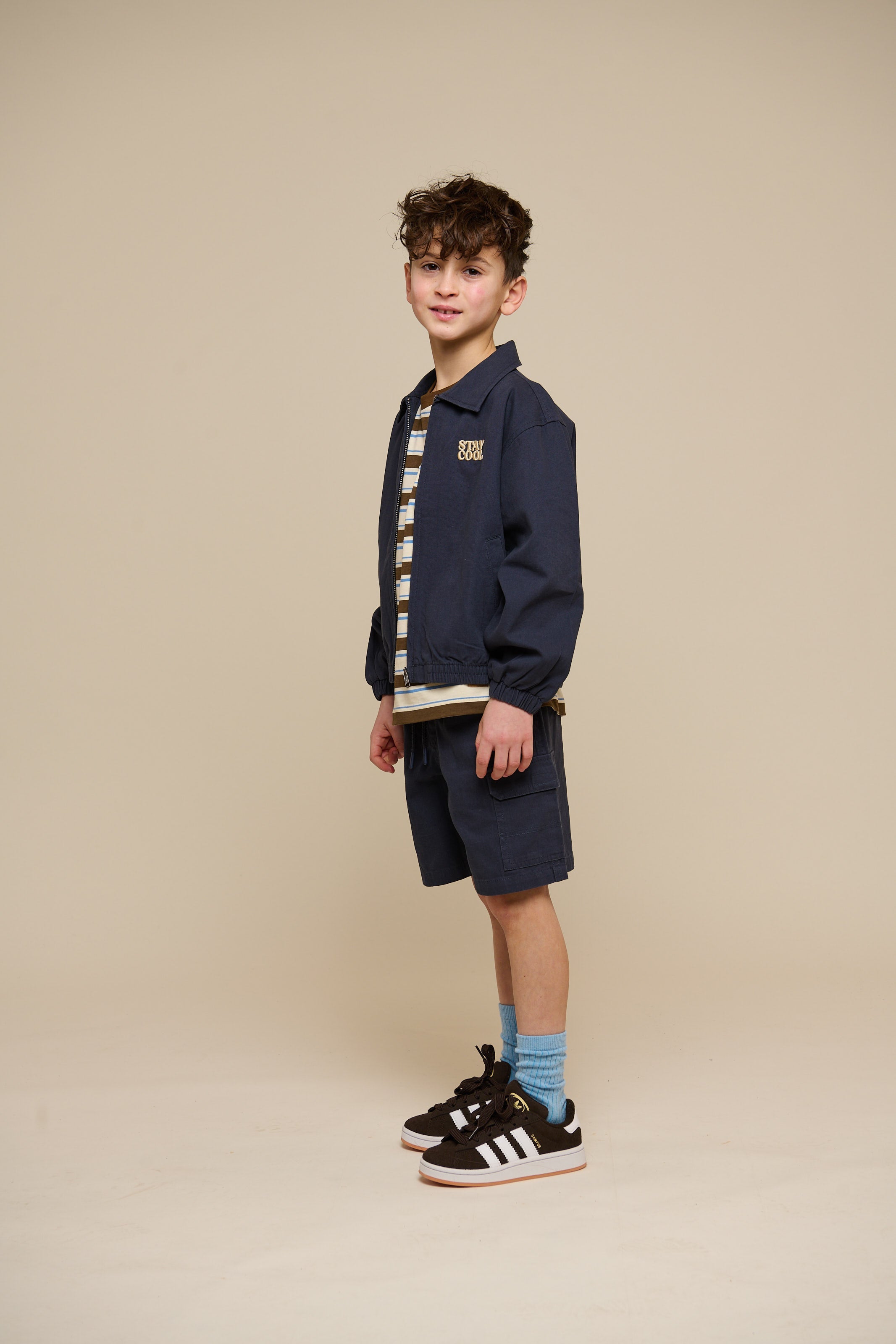 Canvas bomberjakke - Tween - Navy | 101139 Isack