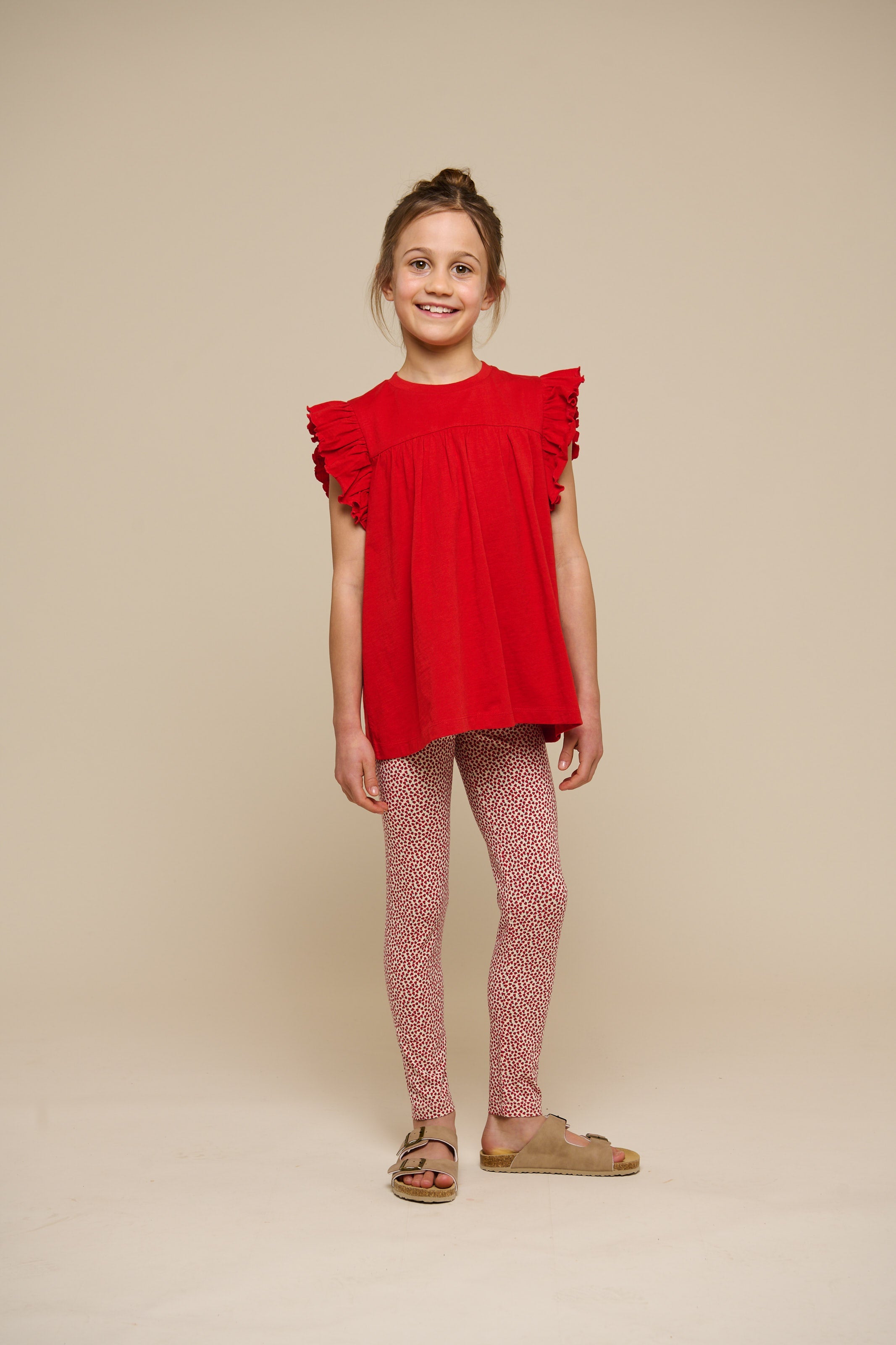 Jersey-leggings - Tween - Cherry Red | 101230 Lea