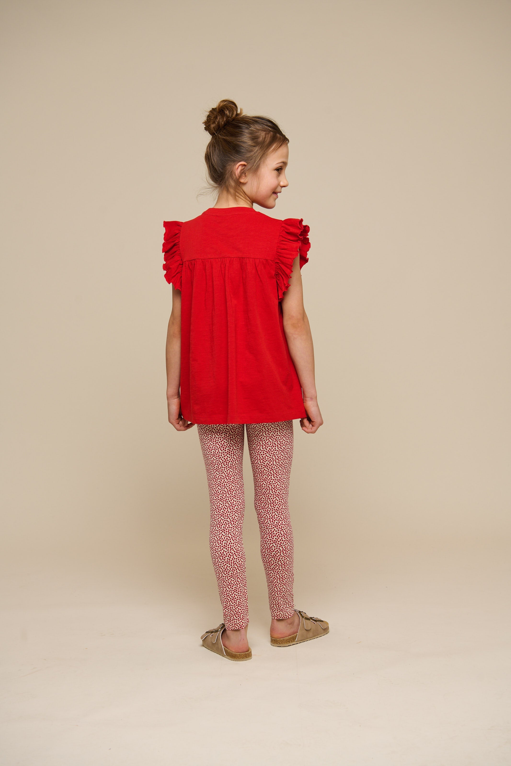 Jersey-leggings - Tween - Cherry Red | 101230 Lea