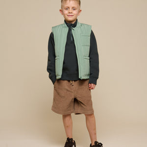 Thermo Tech vest - Tween - Dusty Green | 101117 Athur