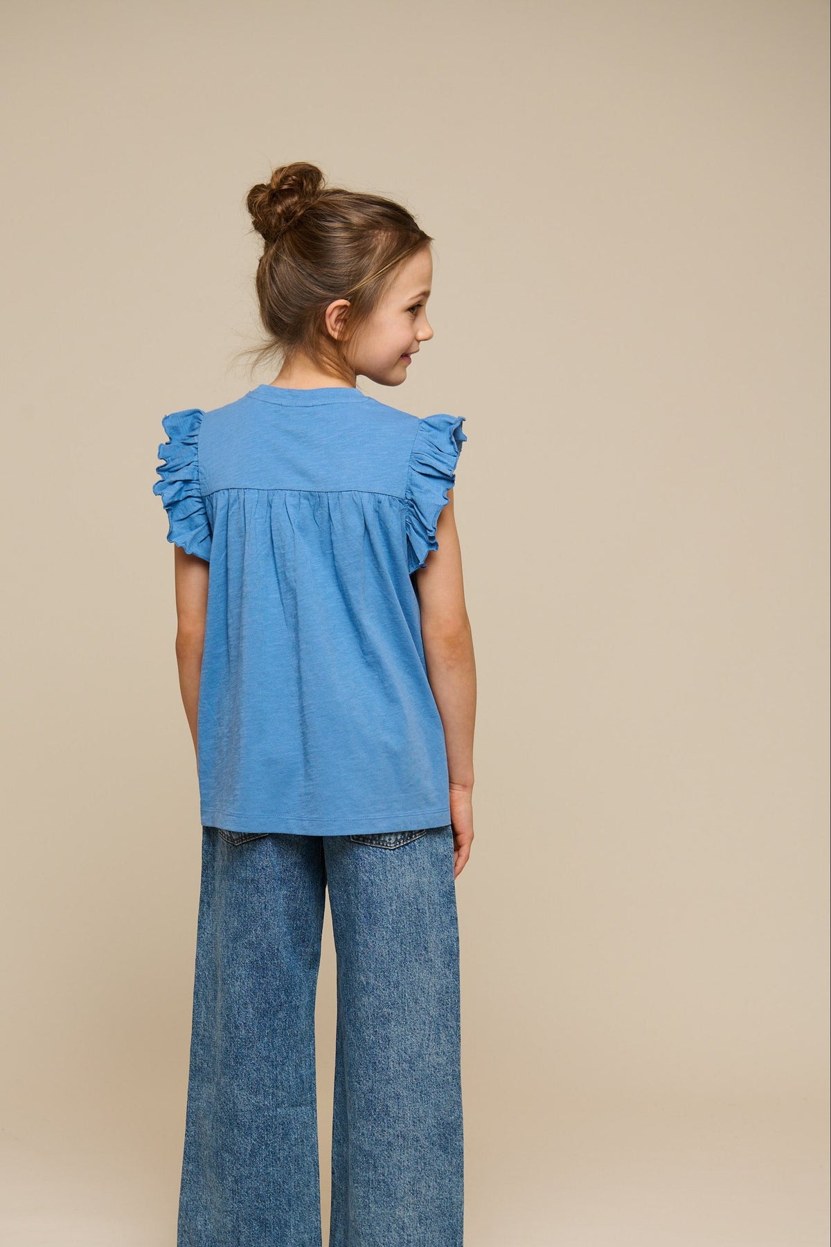 Jerseybluse - Tween - Blue | 101331 Lucia