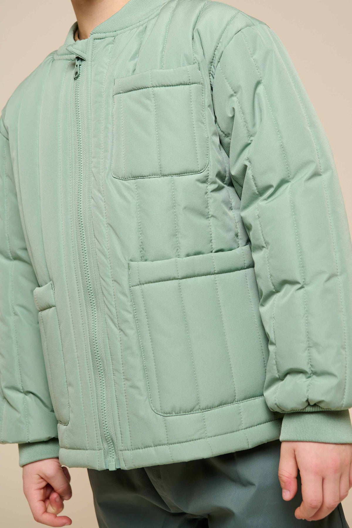 Thermo Tech jakke - Tween - Dusty Green | 101113 Athur