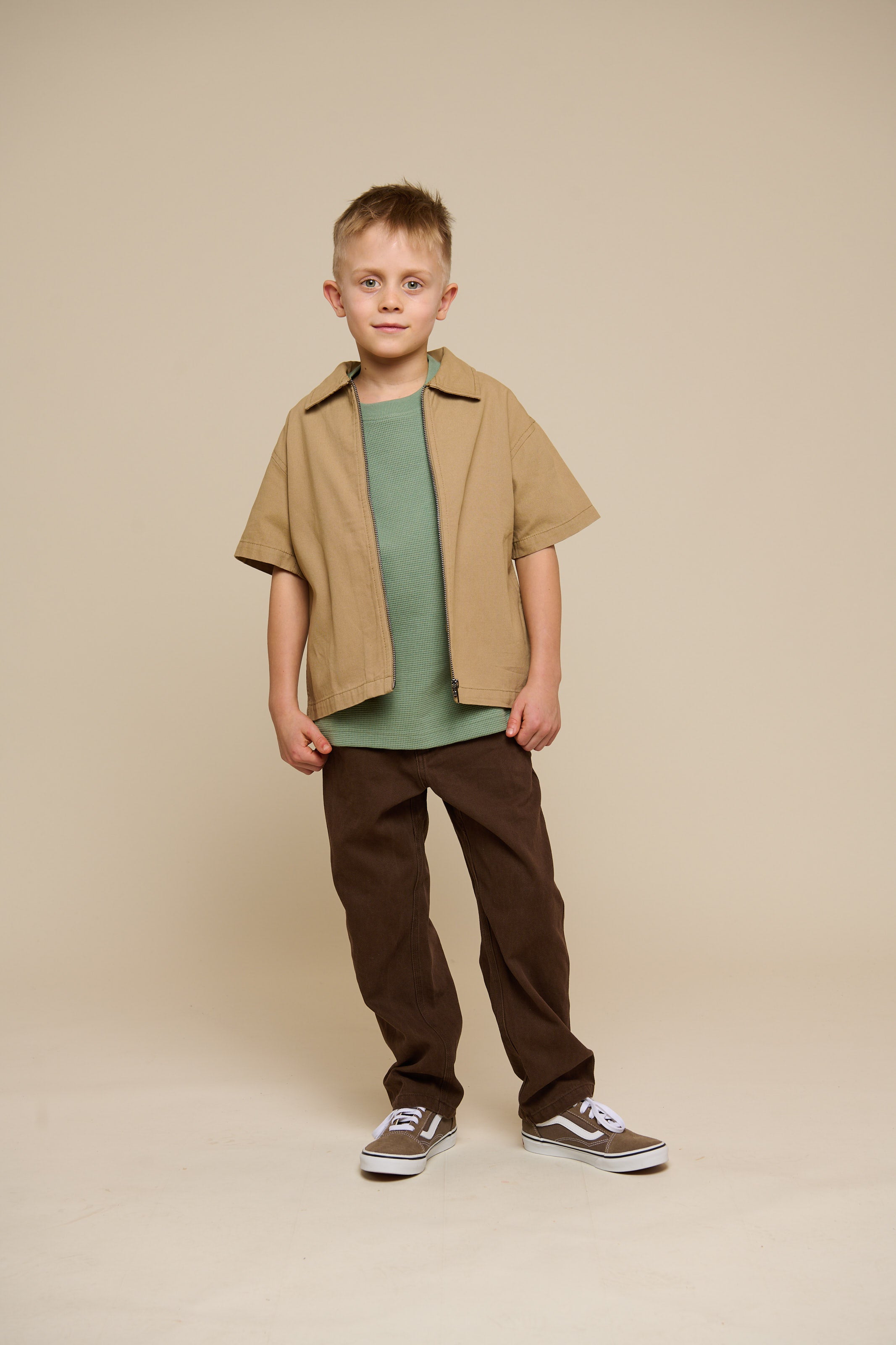 Twill-Bukser - Tween - Chocolate | 100607 Carter