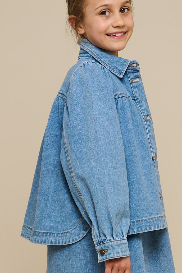 Denimjakke - Tween - Light Blue Denim | 101015 Vera