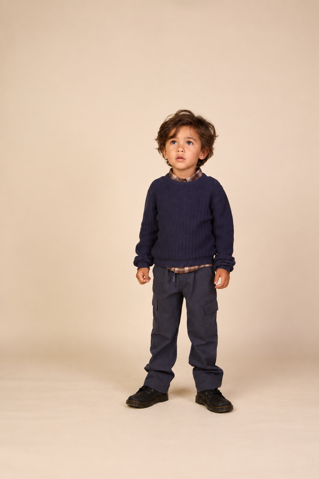 Canvasbukser - Kids - Navy | 101134 Isack