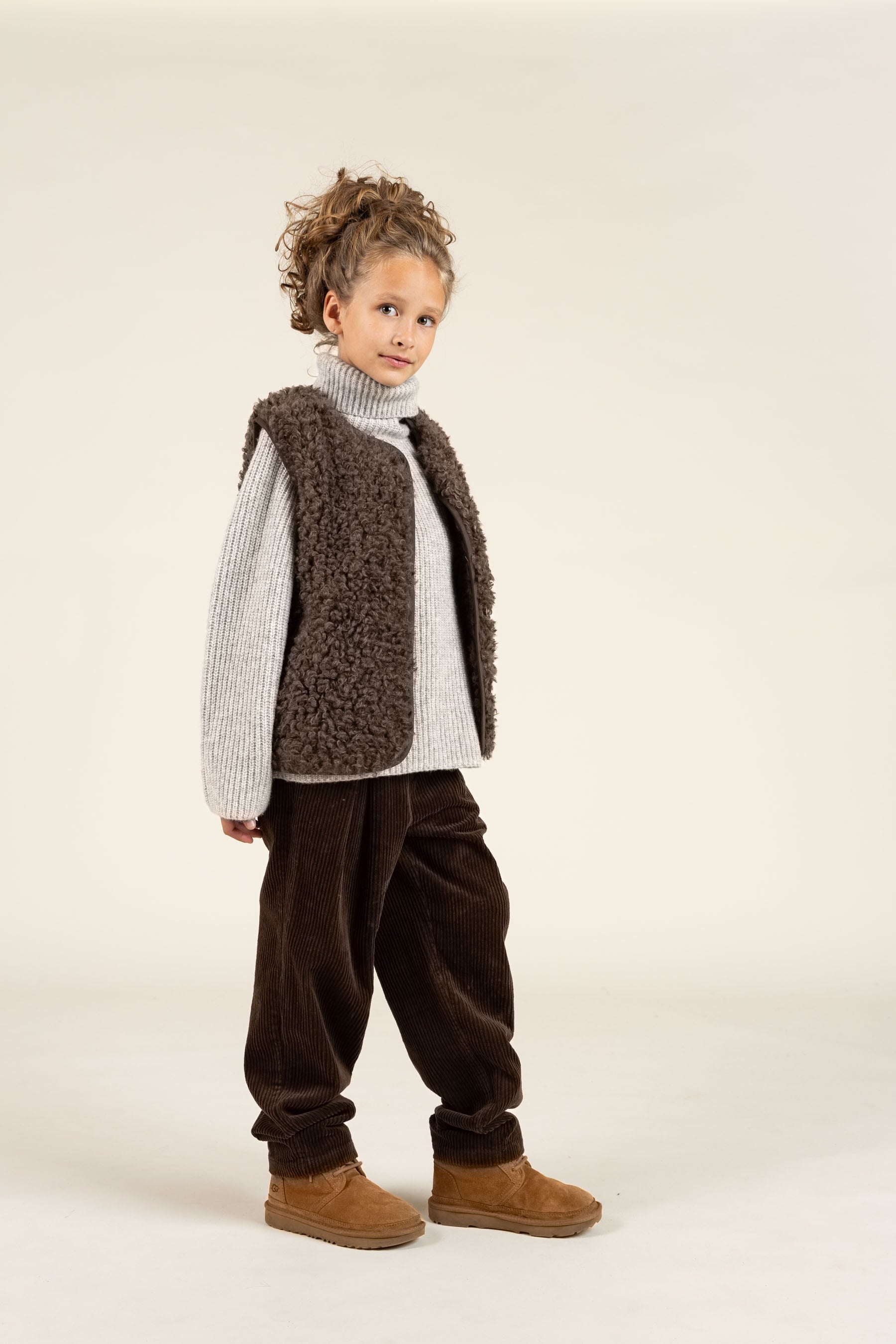 Bløde Fløjlsbukser - Tween - Chocolate | 100619 Margot