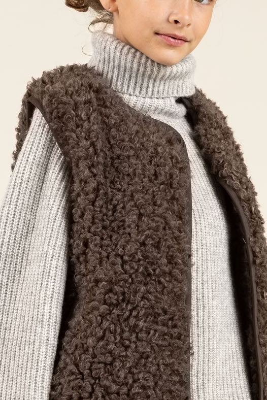 Sweater i Uldmix - All - Grey Melange | 100757 Grace